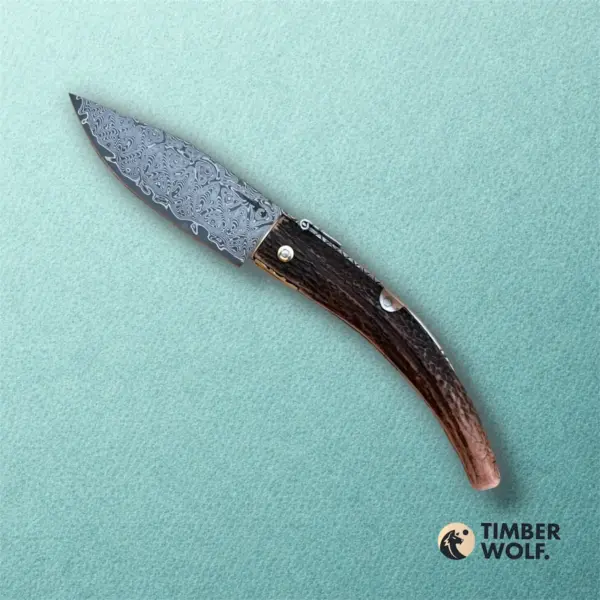Navaja Pastora Damasco de Timberwolf