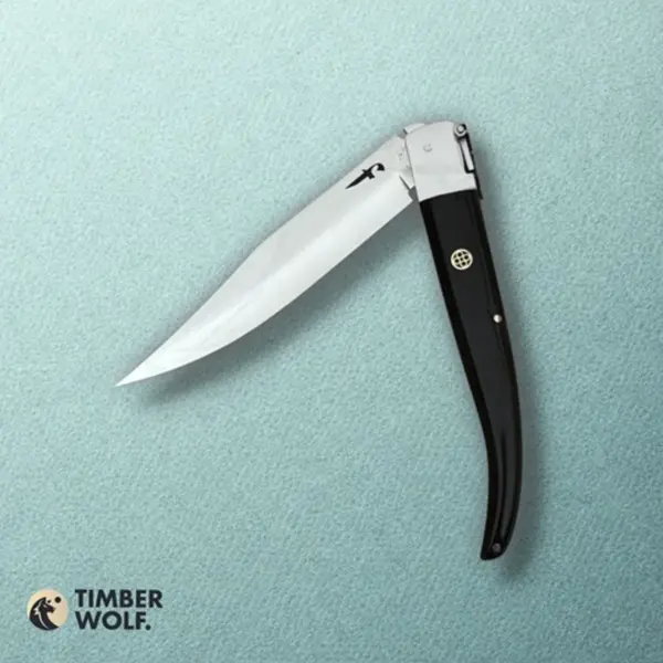 Navaja Modelo Samuel elaborada por Timberwolf en cuerno de Búfalo